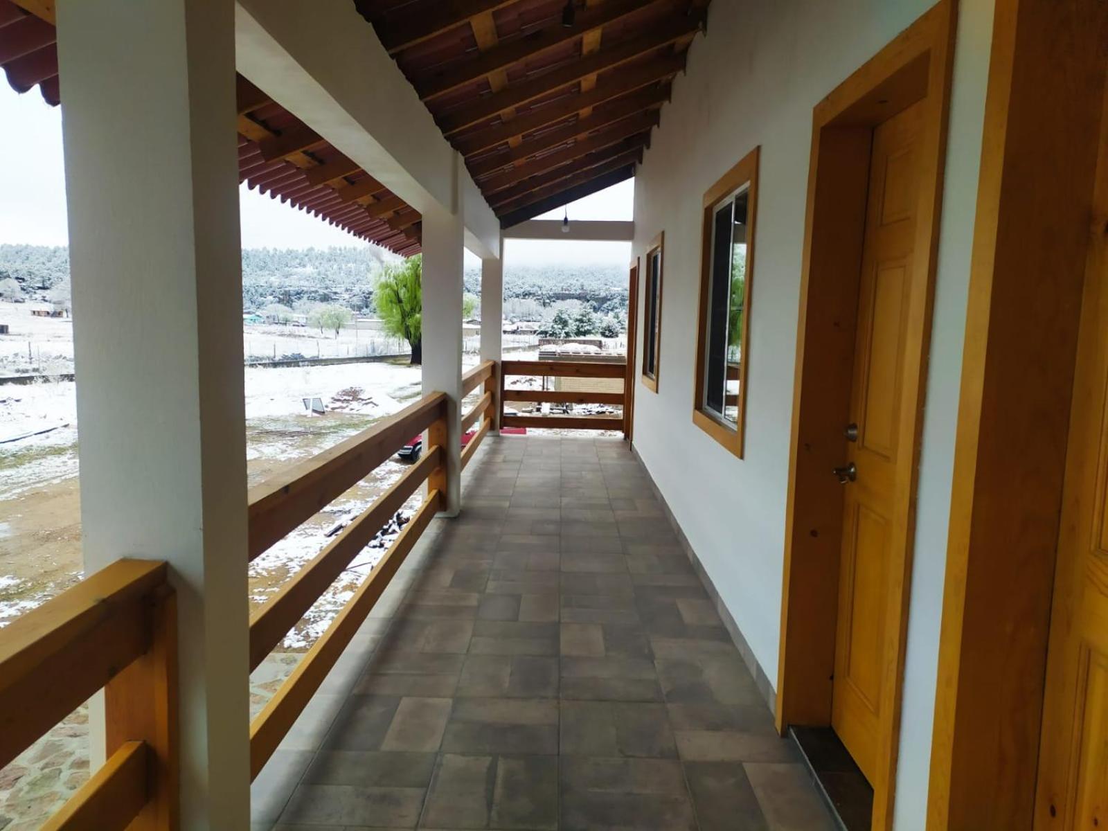 Hotel Meson Del Bosque Creel Esterno foto