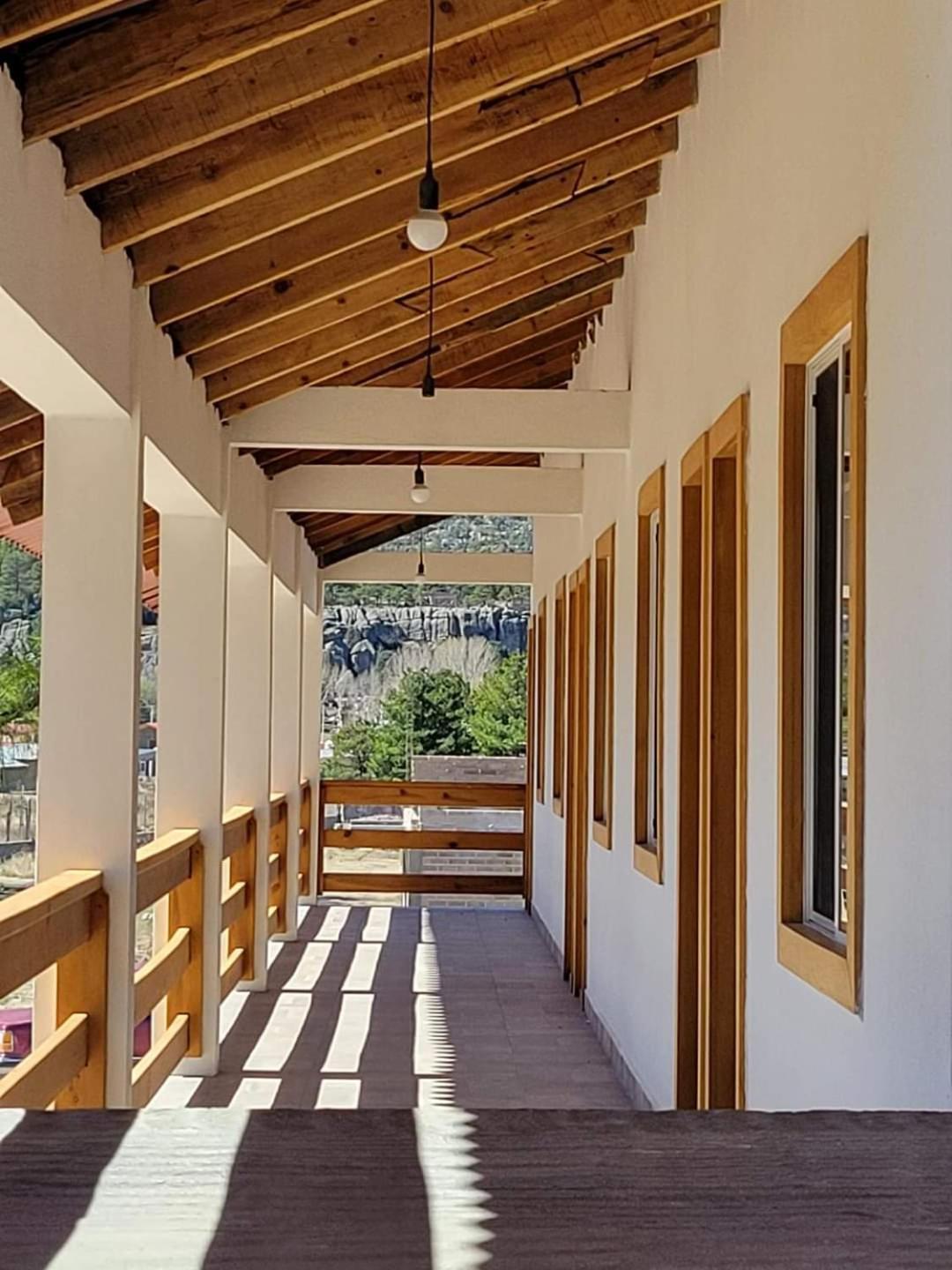Hotel Meson Del Bosque Creel Esterno foto